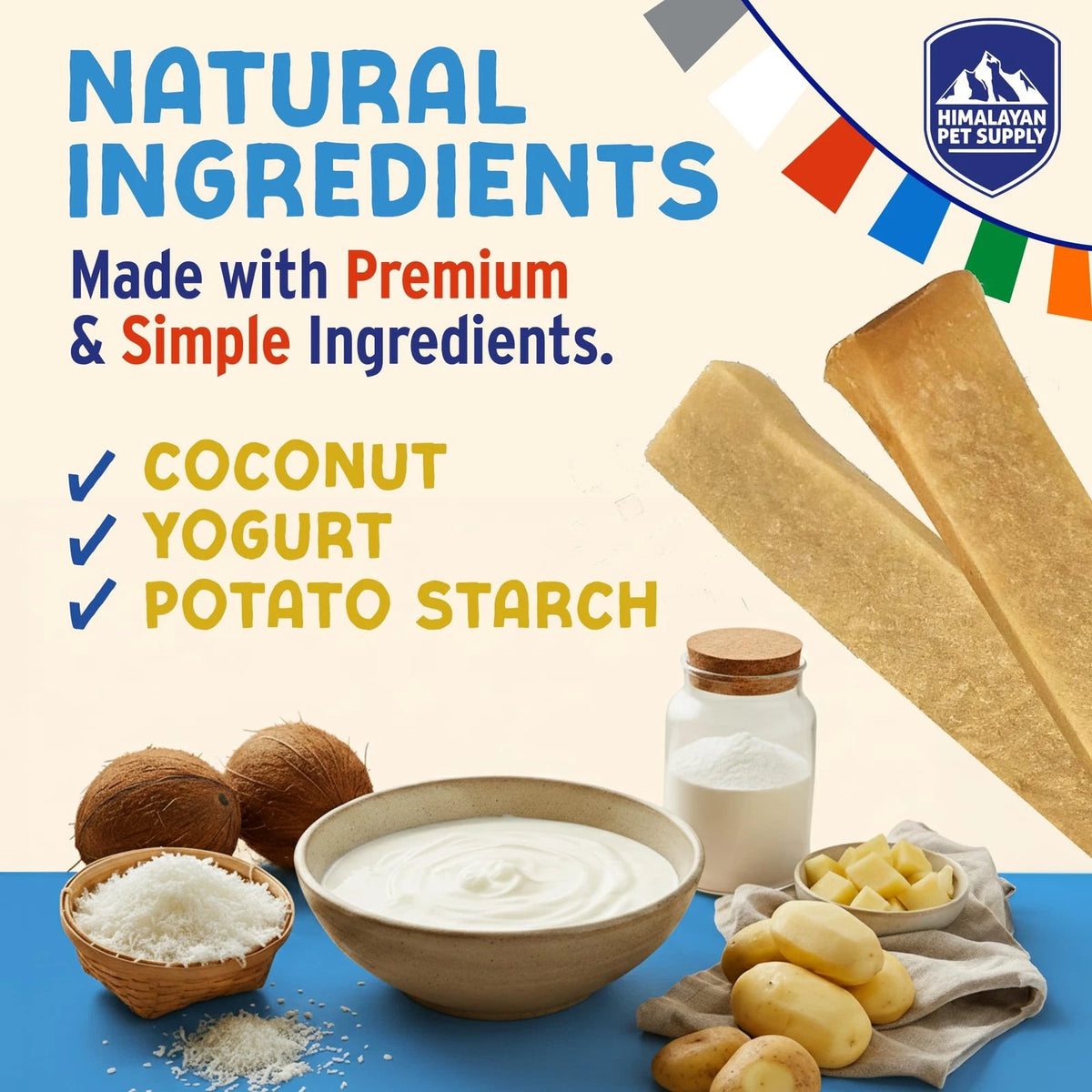 Yogurt Chew Sticks for Dogs (Pack of 1)
