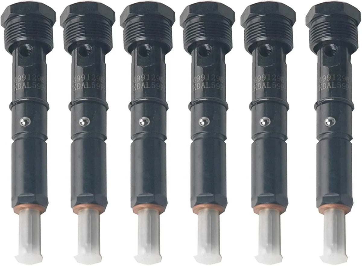 6X Fuel Injector 4991296 for Cummins 4BT 4BT3.9 6BT5.9 6BT Diesel Engine