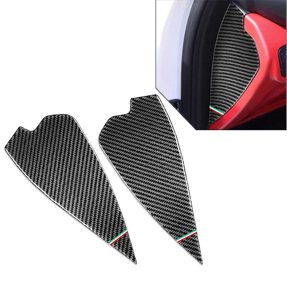 2X Door Anti-Collision Cushion Cover Trim for Alfa Romeo Giulia (2017–2021)