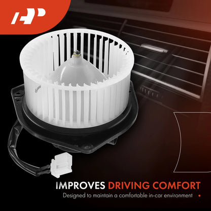 2X Front HVAC Blower Motor & Resistor Kit for Nissan Sentra Frontier (27220-4B000, 271502M105, 271502M100)