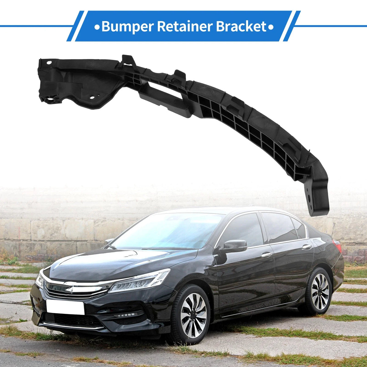 1 Pcs Front Right Bumper Retainer Bracket No. 71140TVAA00 for Honda Accord (2018–2019)