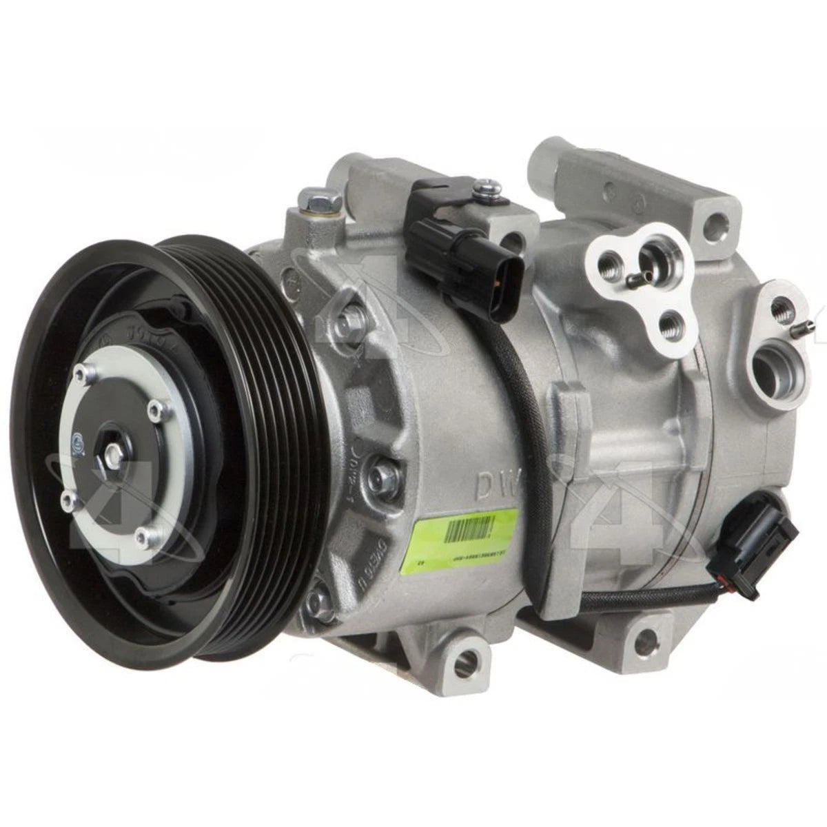 A/C Compressor with Clutch for Hyundai Genesis Coupe (2013–2016) 198386