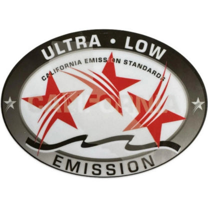 2Pcs Outboard Graphic Sticker Decal for California DOT (3 Star)