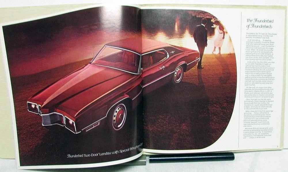 1970 Ford Thunderbird Sales Brochure - Canadian Dealer Edition