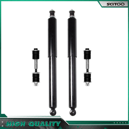 Set of 2 Shock Absorbers + Sway Bars for Nissan Xterra (2000–2004)