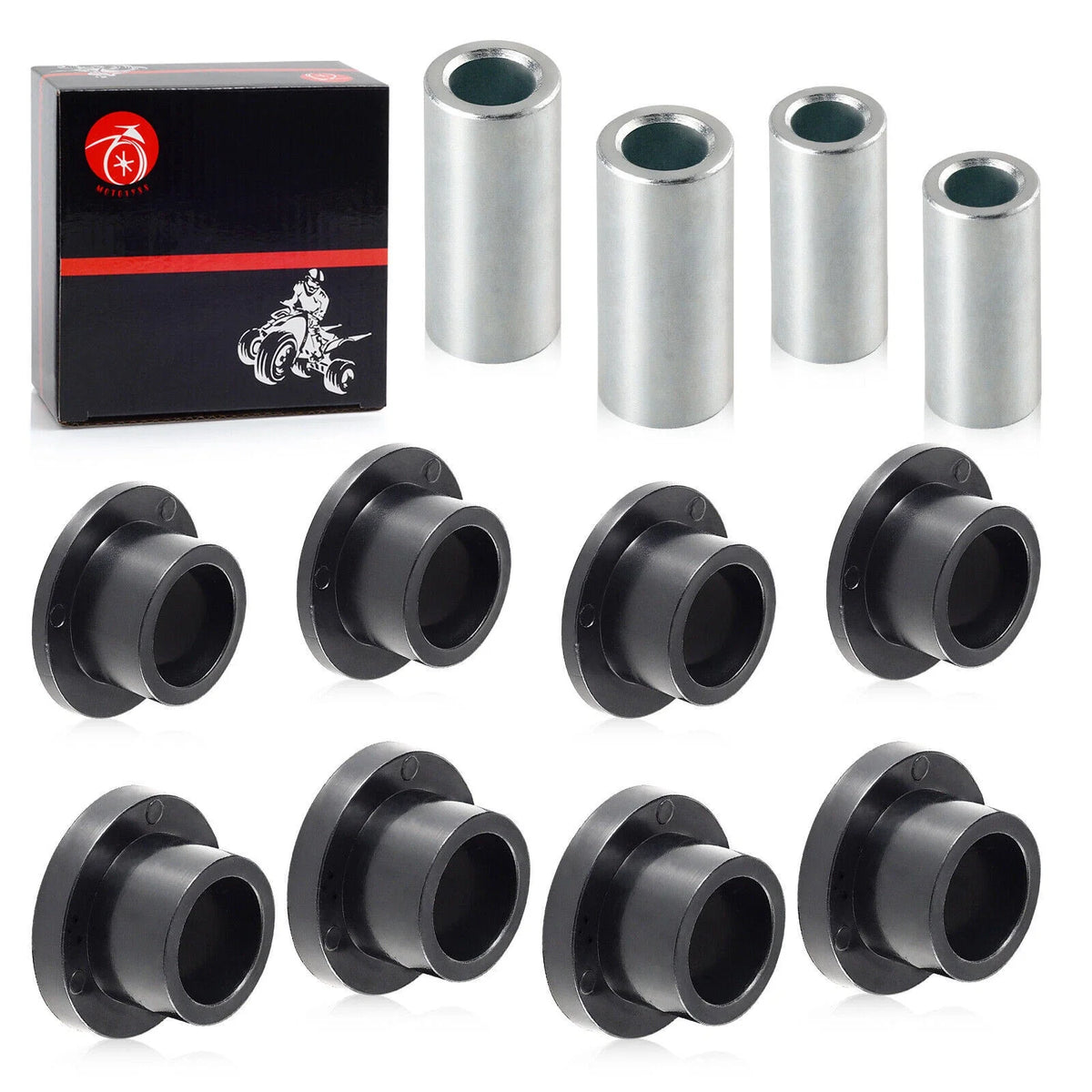 Front Shock Bushing Sleeve Kit for Polaris RZR 800 / RZR 570 (2008–2022)