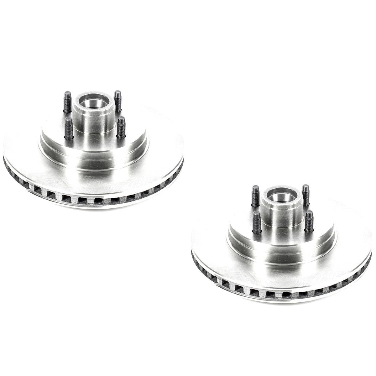 Set of 2 Powerstop Brake Discs for Ford Mustang (1987–1993) RWD Front SET-P15AR8126-2