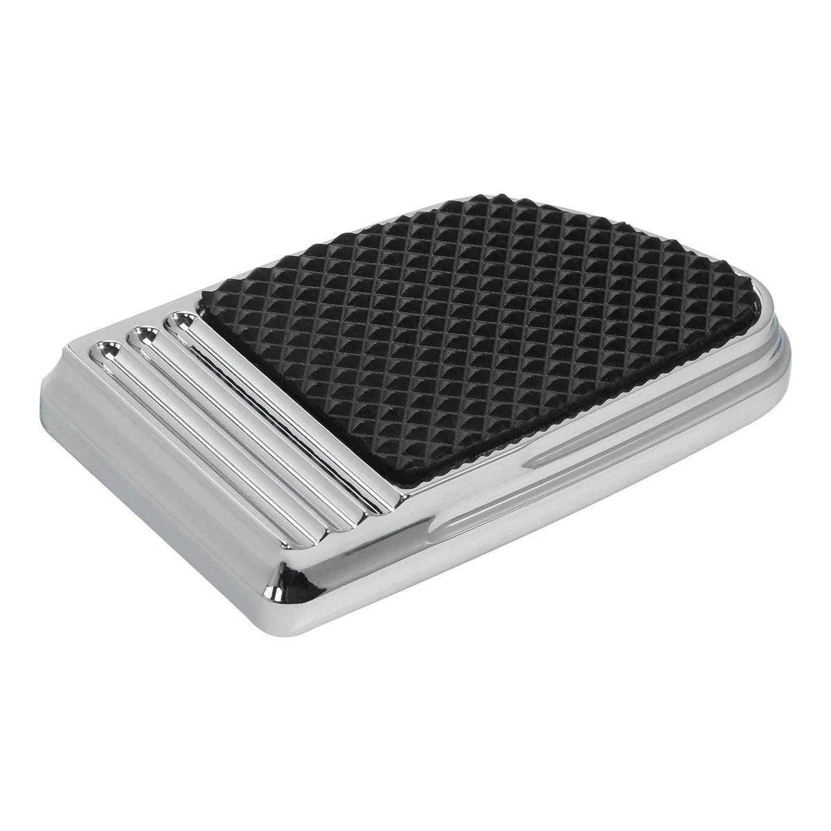 Chrome Brake Pedal Pad for Harley Softail (1984–2017), Dyna (1993–2017), Street XG (2015–2020)