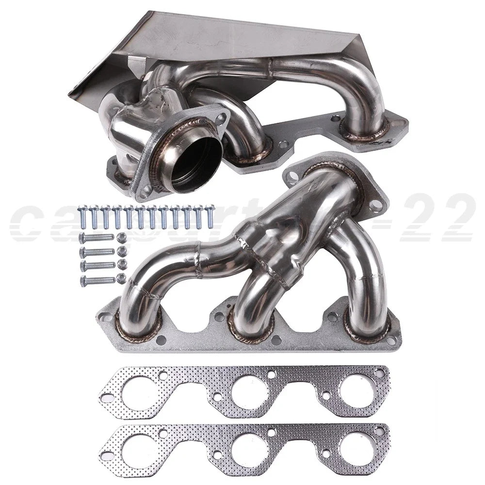 Stainless Manifold Header/Exhaust for Jeep Wrangler JK (2007–2011)