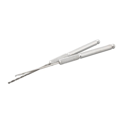 2X Stainless Steel Needle Tool Set for Coarse Fishing Drill Kits