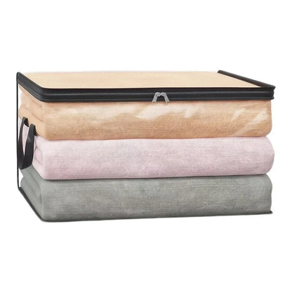 Storage Bag for Tidy Living Space (Clear PVC, Dual-Zipper)