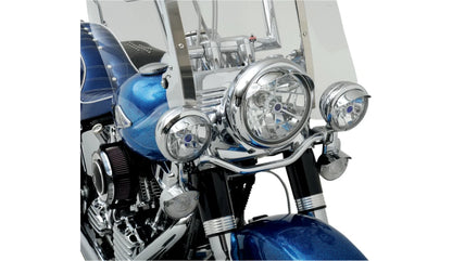 Chrome Spotlight Visor Set for Harley Touring Softail (2001–2023) 2001-0370