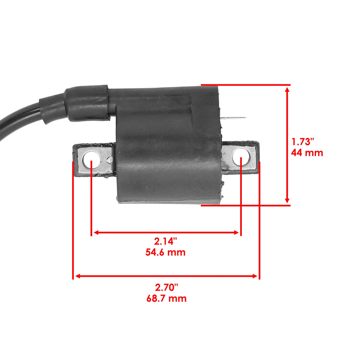 Ignition Coil for Polaris ATV Trail Blazer 250 (1990–2006) KL1340IC103SD, 5FU823100000, 3083642