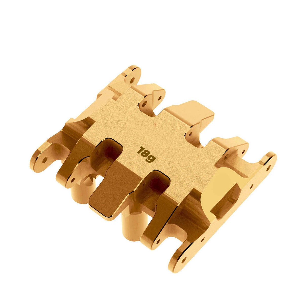 Heavy Duty Brass Center Gear Box Mount Skid Plate for Axial SCX30 (1/30)