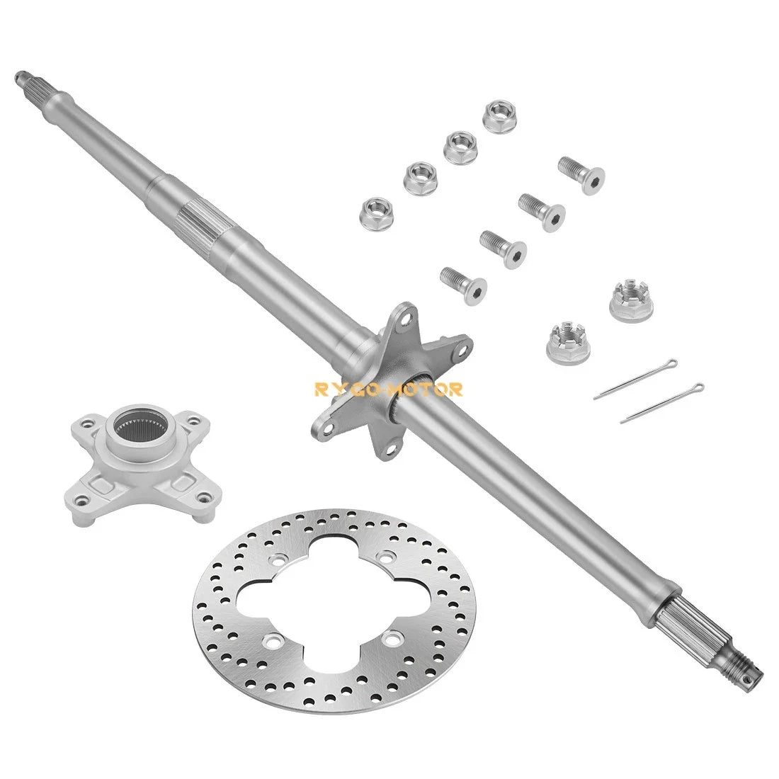 Rear Axle Shaft with Rotor Hub for Honda TRX400EX Sportrax 400 (1999–2008)