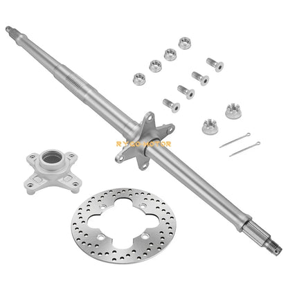 Rear Axle Shaft with Rotor Hub for Honda TRX400EX Sportrax 400 (1999–2008)