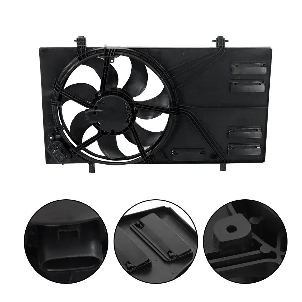 Radiator Cooling Fan Assembly w/ Shroud for Ford EcoSport (2018–2020)