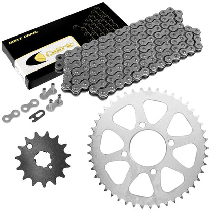 Drive Chain & Sprocket Kit for Kawasaki KZ400 Ltd 400 (1974–1979) EG3036FS169XO