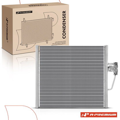 A/C Condenser w/ Bracket for BMW E39 528i 540i (1997) 64538391647, 8391647, 4780
