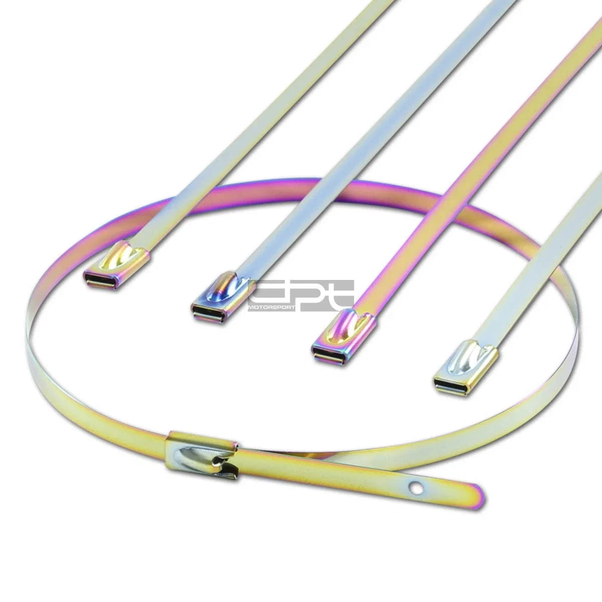 Set of 10 Stainless Self-Locking Zip Tie Strap for X5