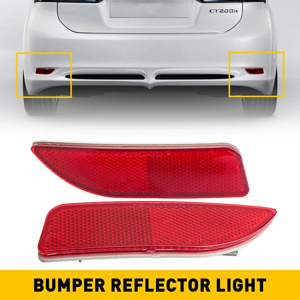 Rear Bumper Lamp Reflector Light for Toyota Corolla (2011–2013) Left Right