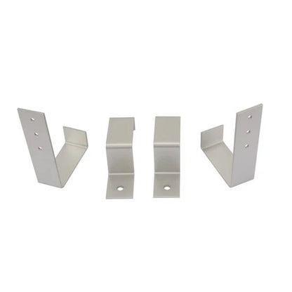Set of 4 Aluminum Radiator Mounting Bracket Hardware for Speedway (91734700-STL)