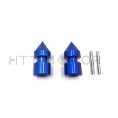 Spike Swingarm Spools 6mm for Yamaha YZF-R1 R6 YZF600R (1998–2013) Blue