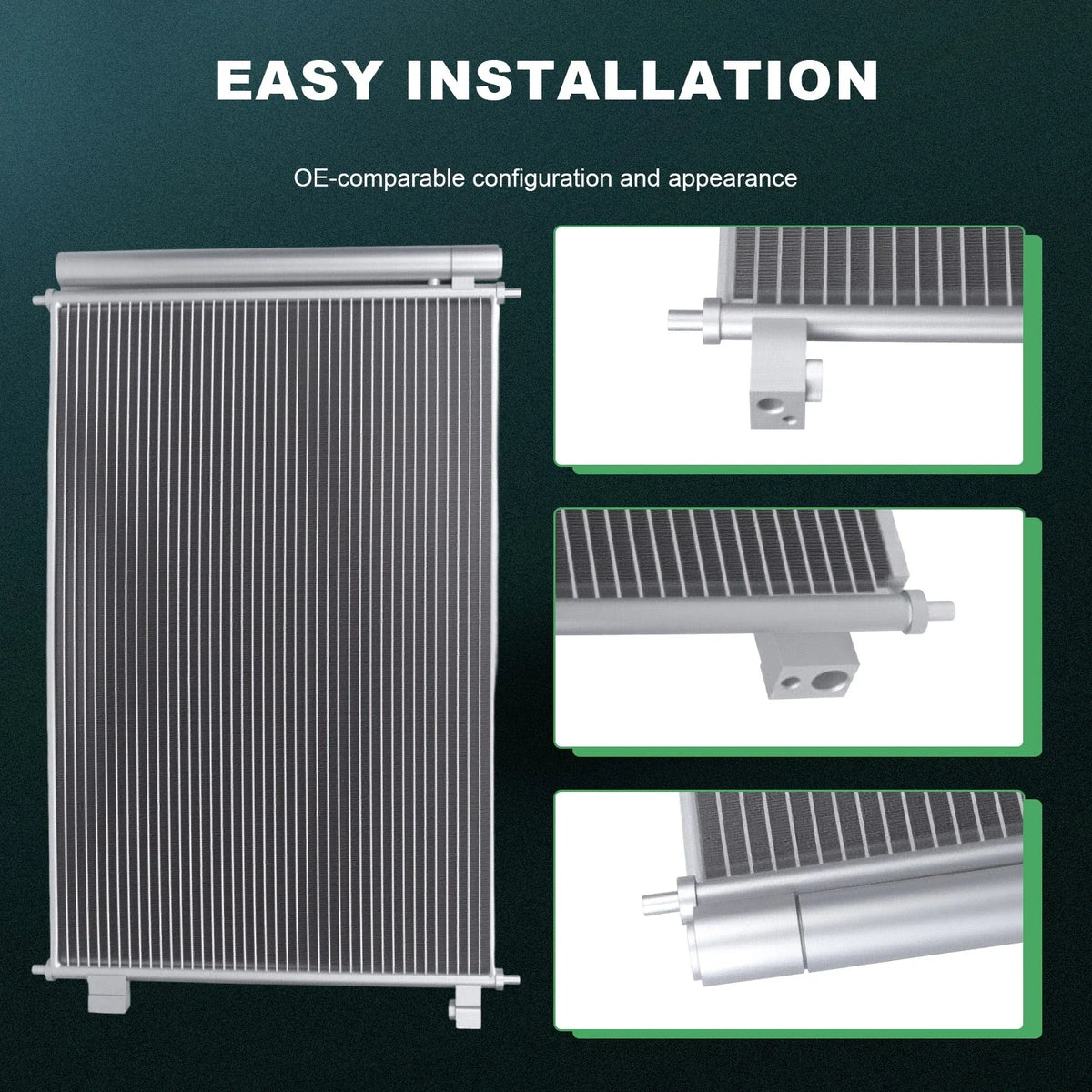 AC Condenser for Chevrolet City Express, Nissan NV200 (2013–2017)