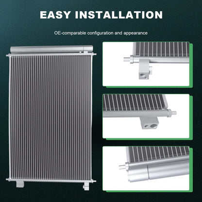 AC Condenser for Chevrolet City Express, Nissan NV200 (2013–2017)