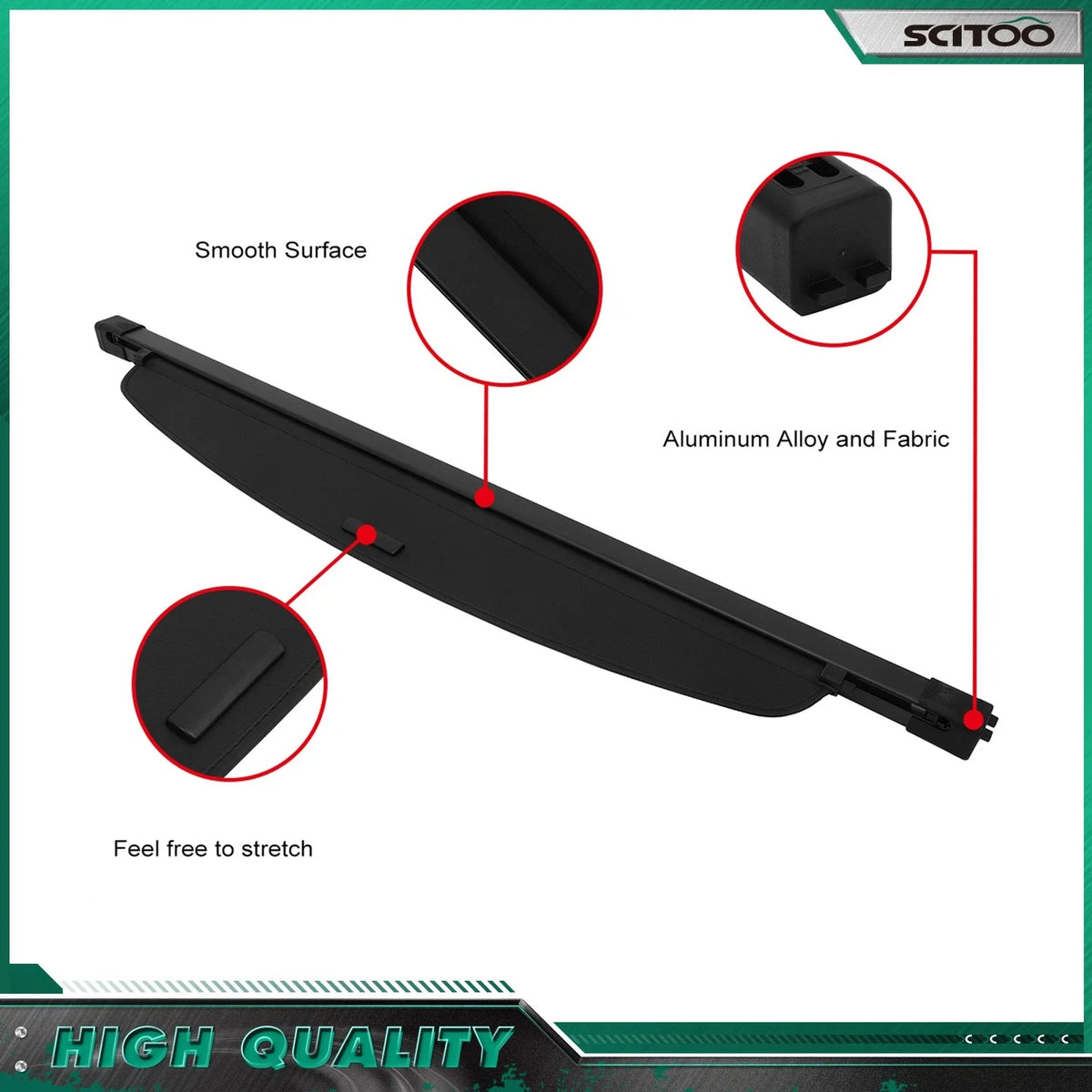 Tonneau Privacy Shield Cargo Cover for Land Rover Range Rover Sport (2005–2013)