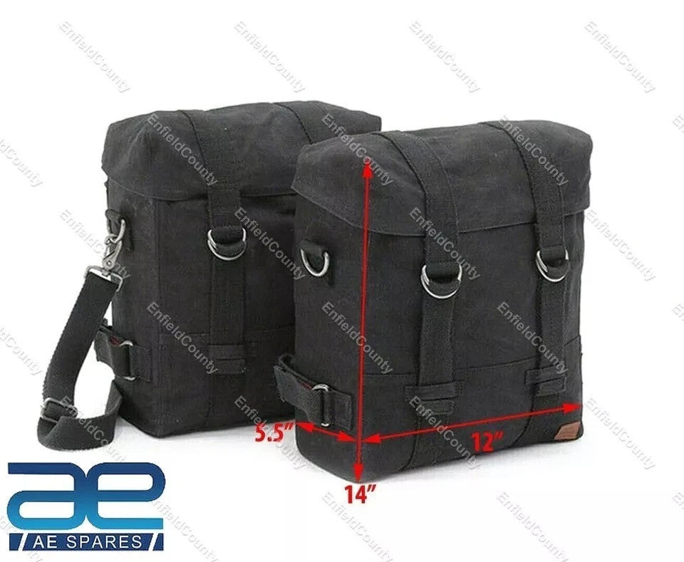 Military Pannier Bags for Royal Enfield Classic Reborn 350 (2021–2023)