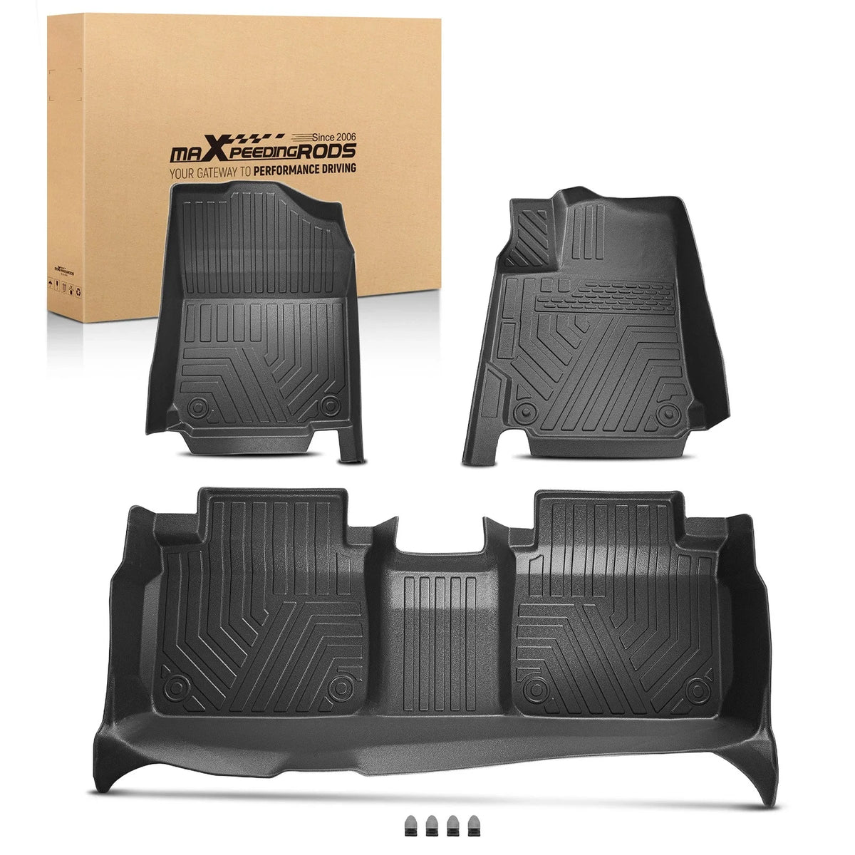 3D Molded TPE Floor Mat Liner for Toyota Camry (2012–2017)