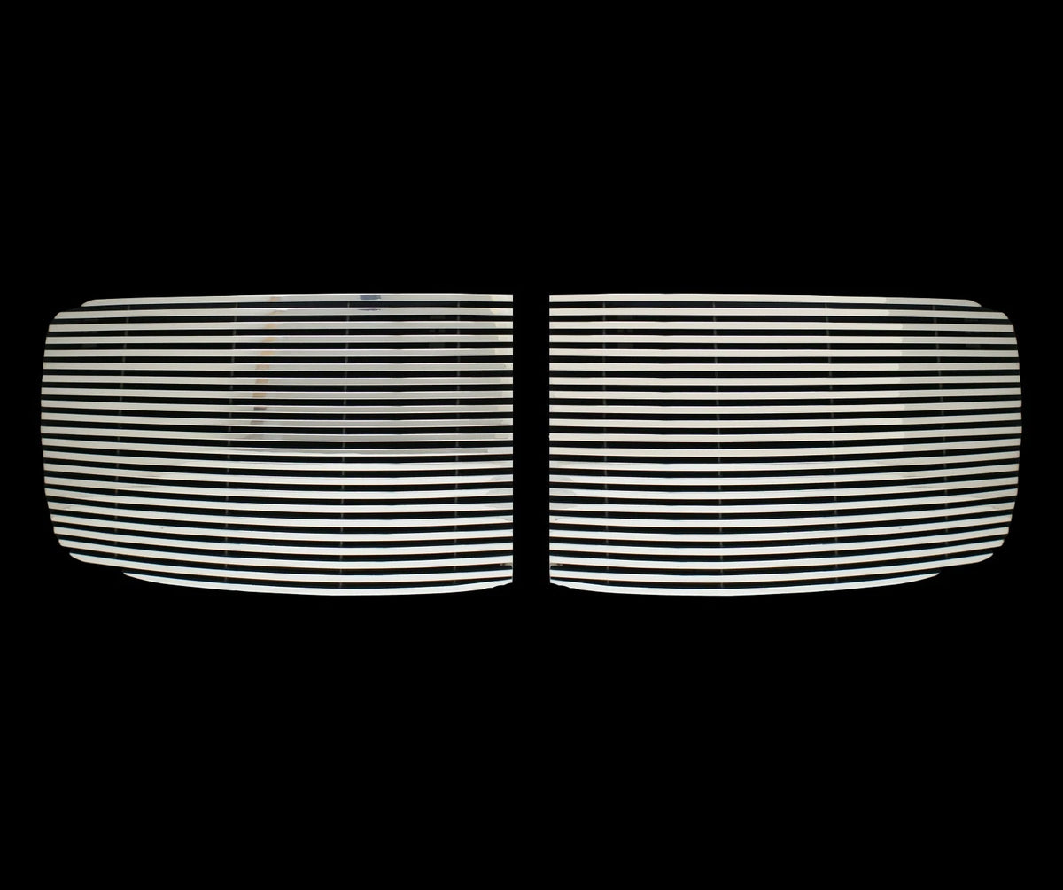 2X Horizontal Bars Overlay Grilles for Dodge Ram (2002–2005) EGM500