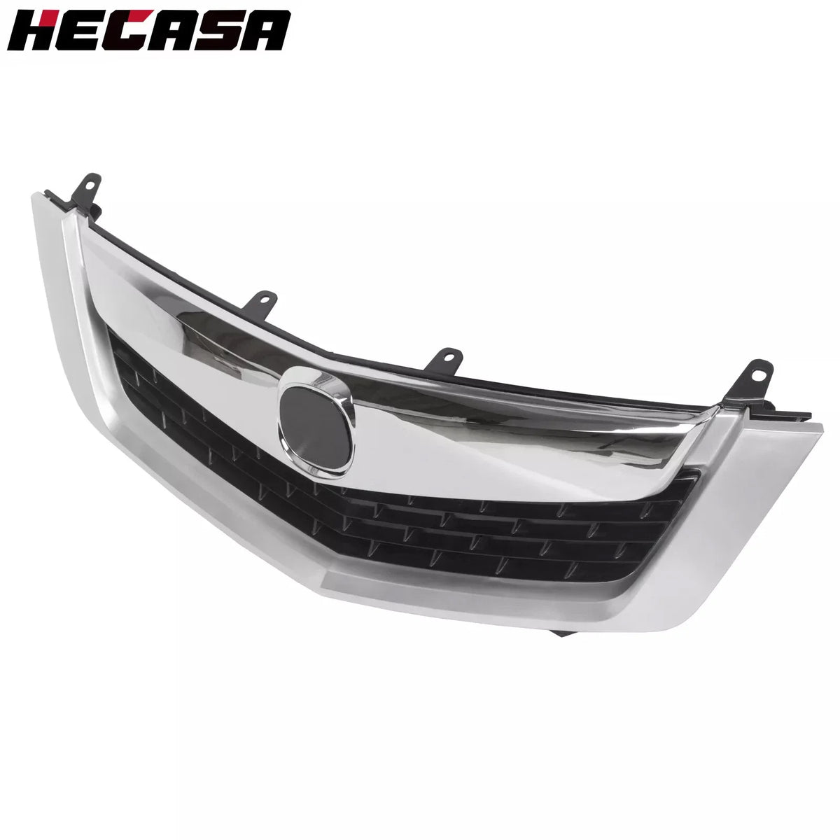Front Upper Grille Mesh Cover Chrome for Acura TSX (2009–2010)