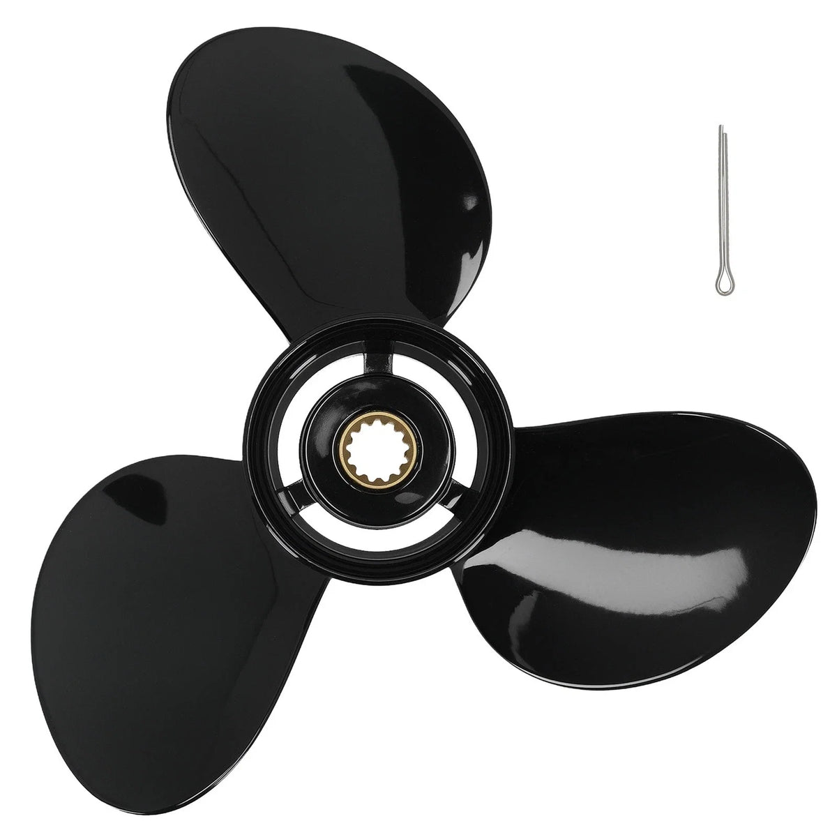15" Aluminum Boat Propeller 3 Blade RH for Evinrude 40-75HP (1975–2005) 778774