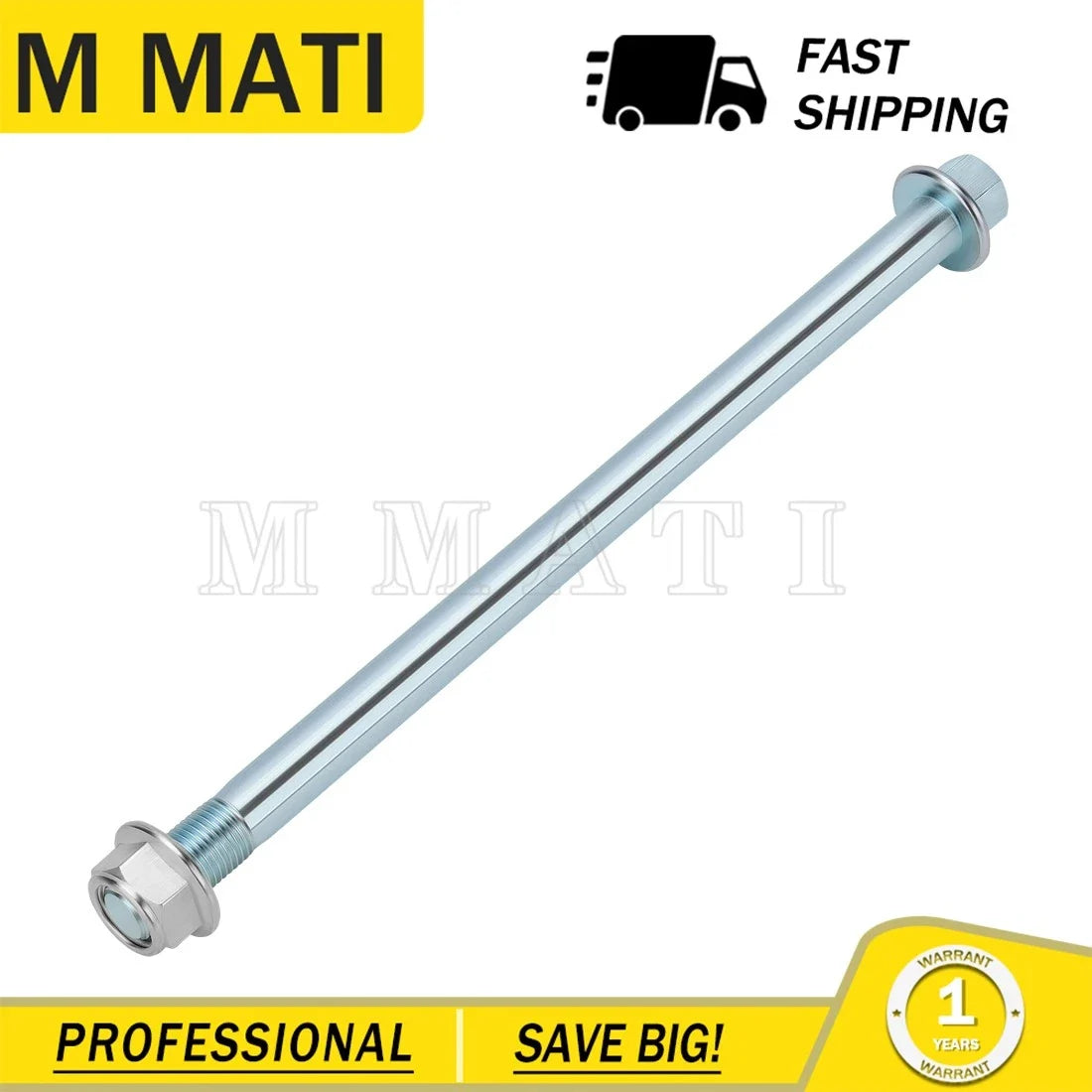 Rear Wheel Axle Bolt and Nut for Honda XR80R XR100R CRF80F CRF100F (2000–2023) 42301-GCV-J00