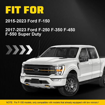 Dynamic Mirror Turn Signal Light for Ford F150 F250 F350 (2015–2023)