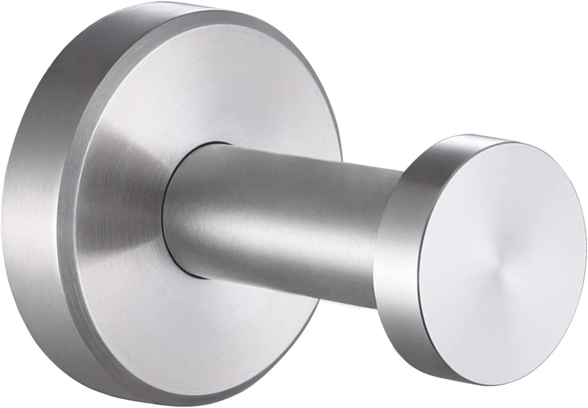 Brushed Nickel Towel Hook for Bathroom (No Part Numbers Supplied)