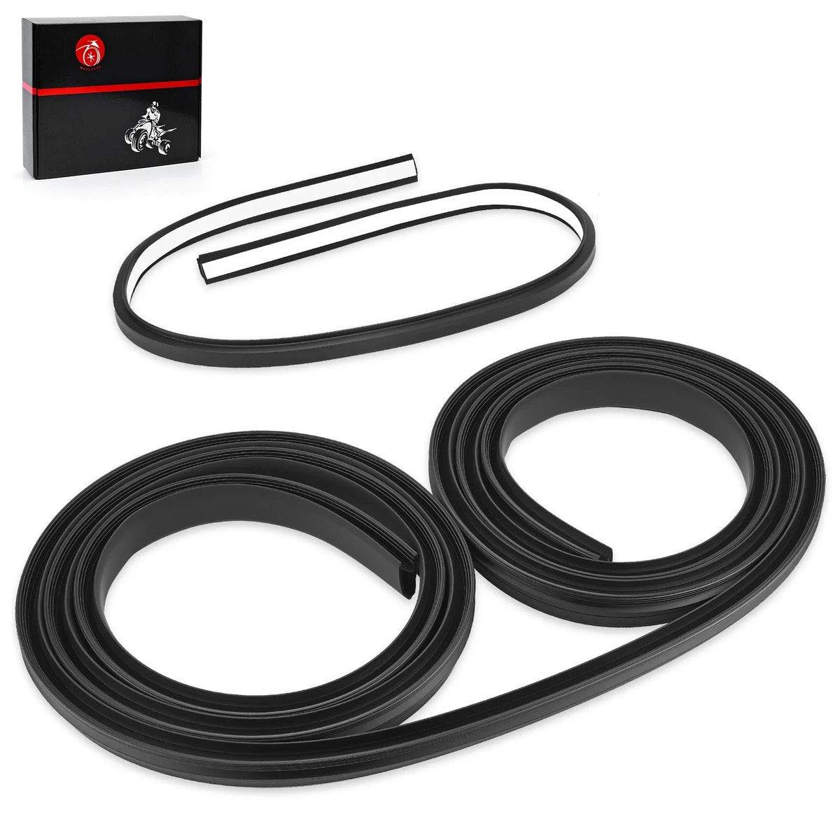Black Door Seal Kit for Polaris Ranger XP 1000/Northstar XP 1000 (2018–2025)