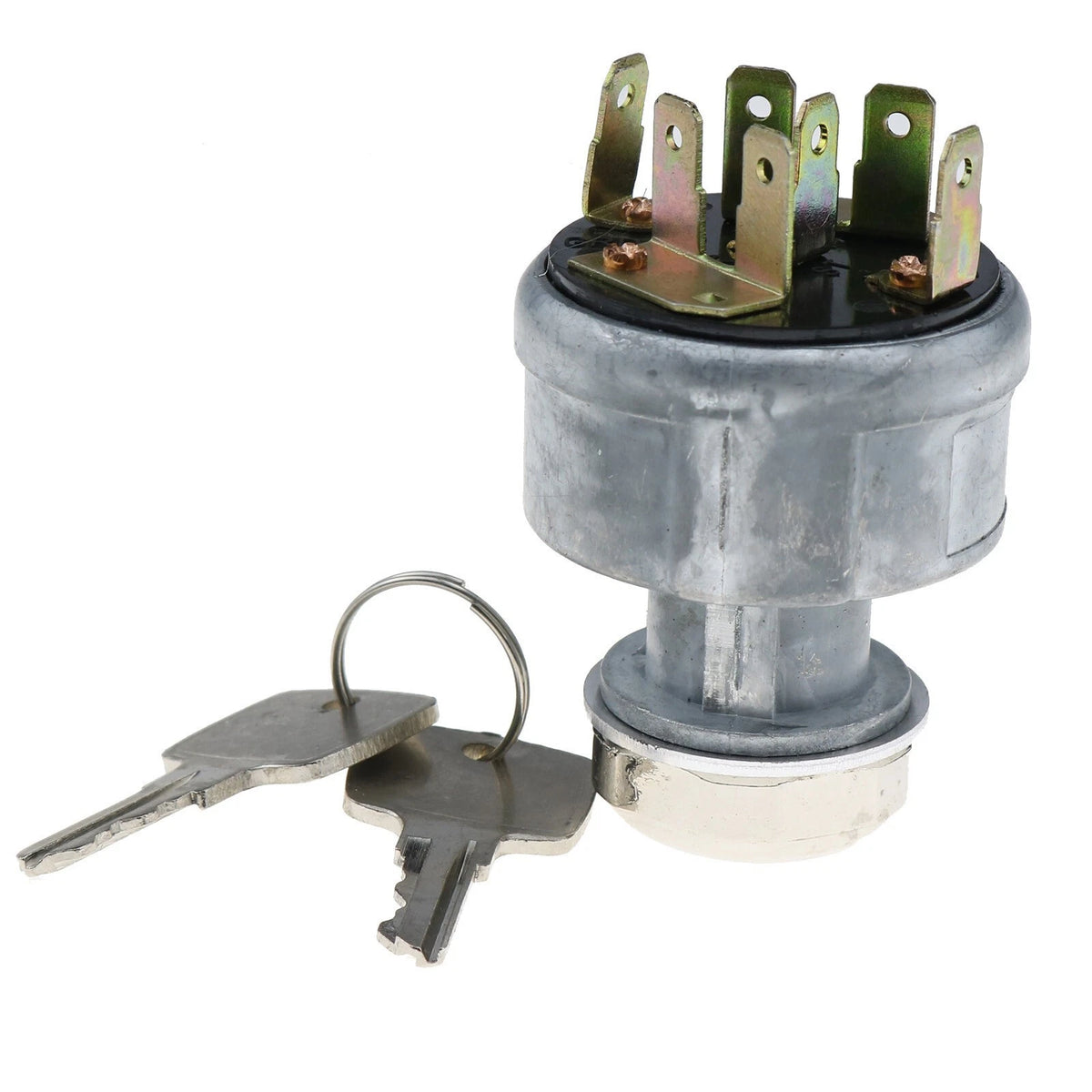 Ignition Switch with Keys for John Deere 500A 500B 500C 510 (AR47458, AR58126, AT195301)