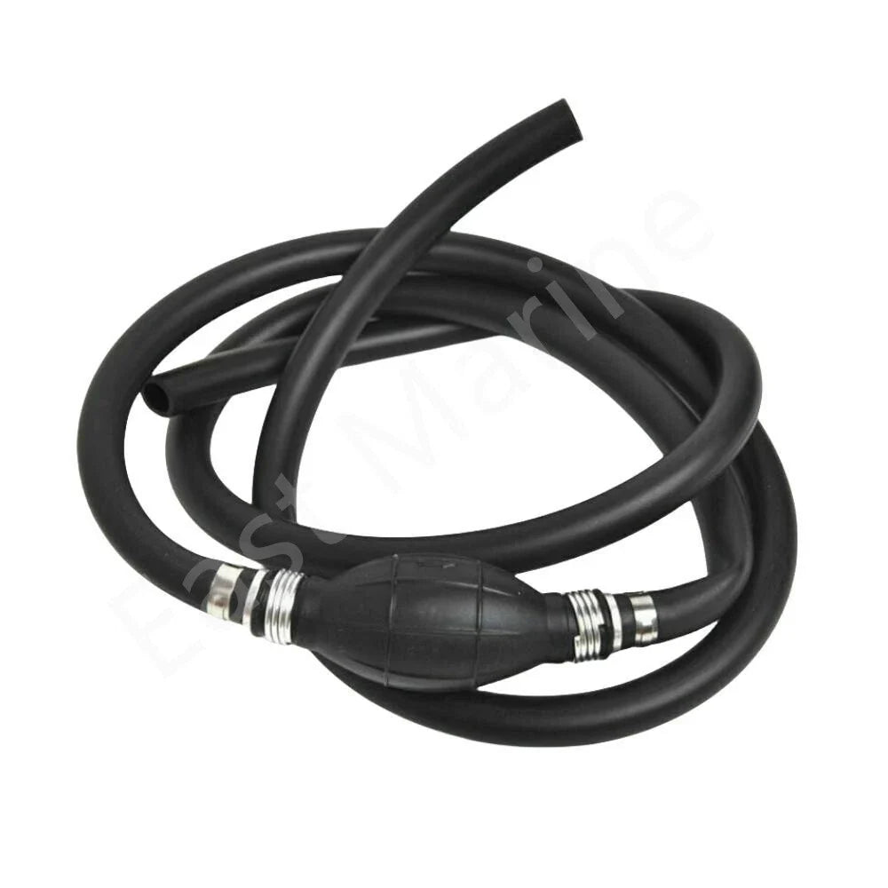 3/8" Fuel Hose Line Assembly with Primer Bulb for Marine Outboard Motors