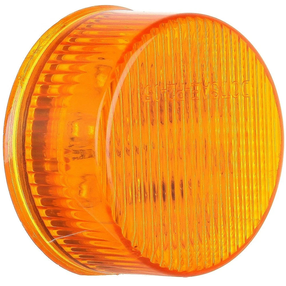 8pcs Amber Side Marker Light for Trailer Truck (2 Inch)