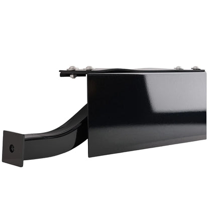 Black Powder Coated Steel Body Rack for Universal Rear Fender Protection