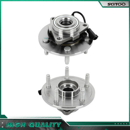 2X Front Wheel Bearing Hubs for Dodge Ram 1500 (2002–2005)