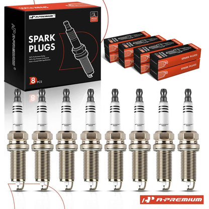 8x Iridium Platinum Spark Plugs for Mercedes-Benz C63 AMG (2008–2015)