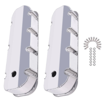 Fabricated Aluminum Tall Valve Covers for Big Block Chevy 454 (1965–1995)