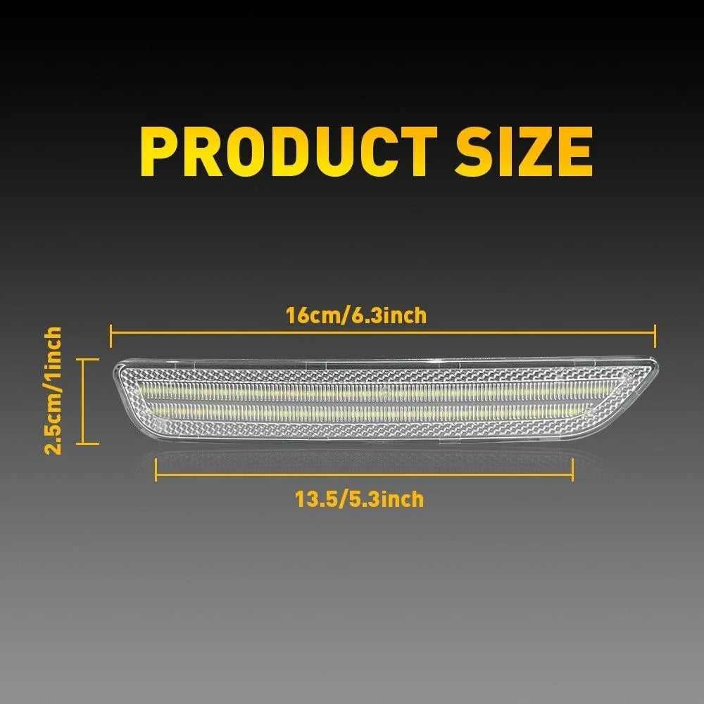 Front LED Marker Side Light for Ford Mustang (2010–2014)