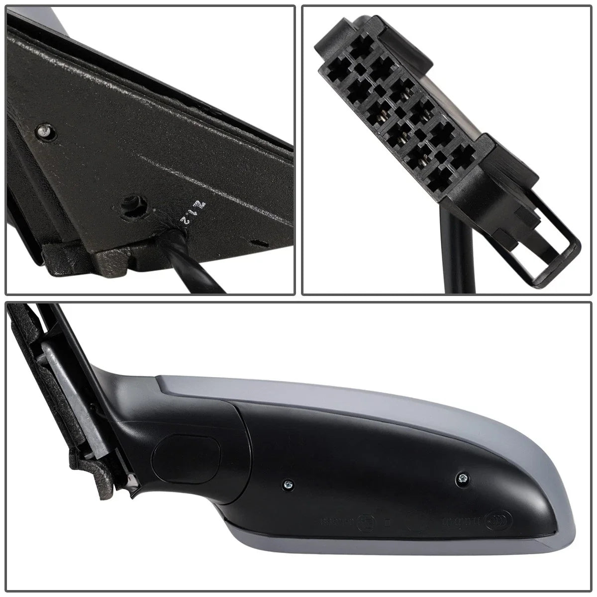 Powered Heated Side Door Mirror Left for Volkswagen Passat (1998–2005) VW1320115