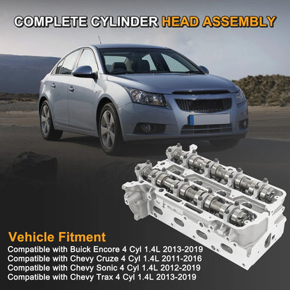 Cylinder Head Assembly for Chevy Cruze Sonic Trax Encore (2011–2019) 55573669 25193622