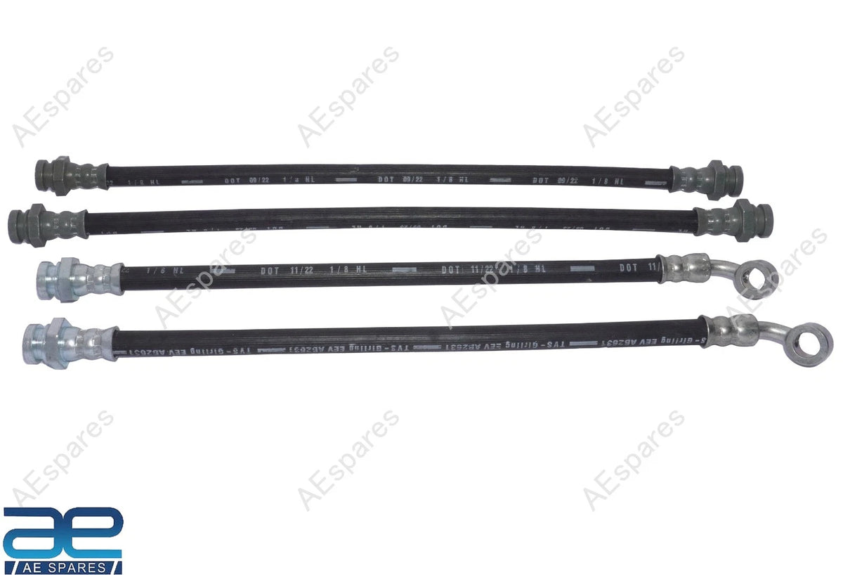 Front & Rear Brake Hose Pipe Line Set for Suzuki Samurai SJ413 SJ410